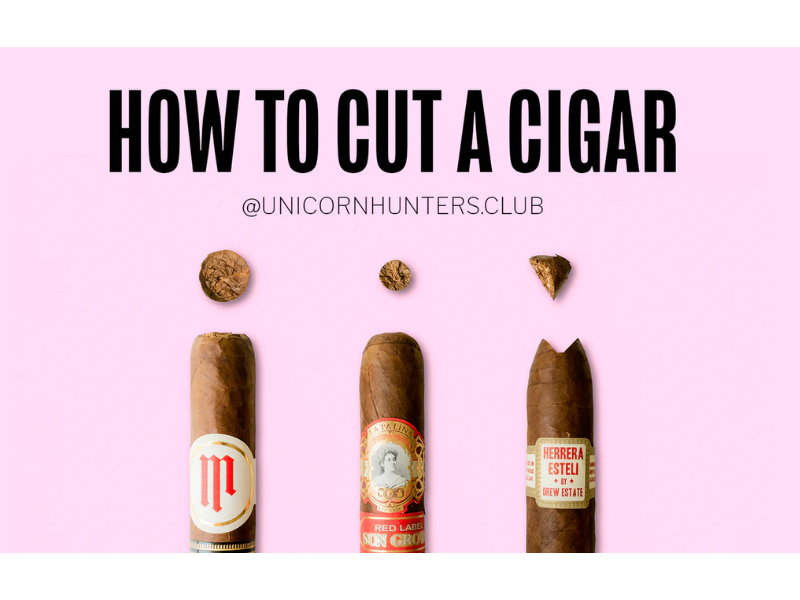 3 kiểu cắt xì gà phổ biến nhất hiện nay